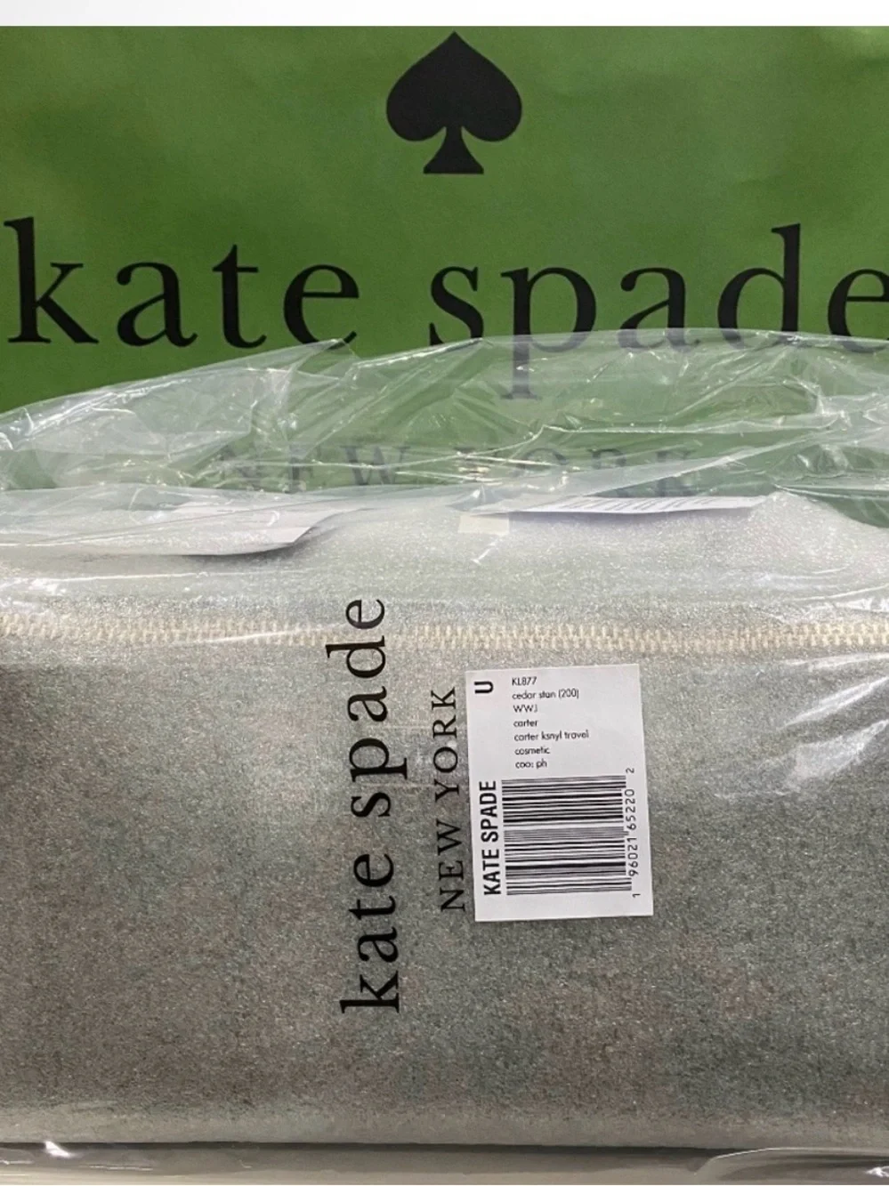 Kate Spade Carter Nylon Cosmetic Bag NWT